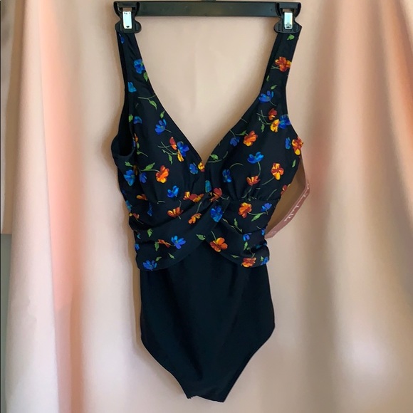 BODY I.D. Other - NWT Body I.D. Swimsuit one piece long torso  12